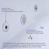 WOODBRIDGE B0034 Bathtub 71" Whirlpool Water Jetted and Air Bubble Freestanding New