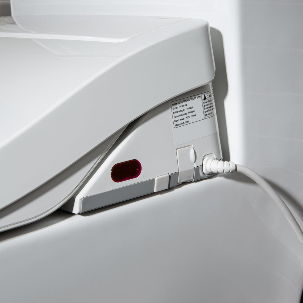 WOODBRIDGE T-0022 Luxury Toilet 1.28 GPF Elongated One Piece with Advanced Bidet Seat New