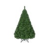 5 FT artificial Christmas tree with 519 branch tips, hinged design, and a sturdy folding metal stand for easy setup.