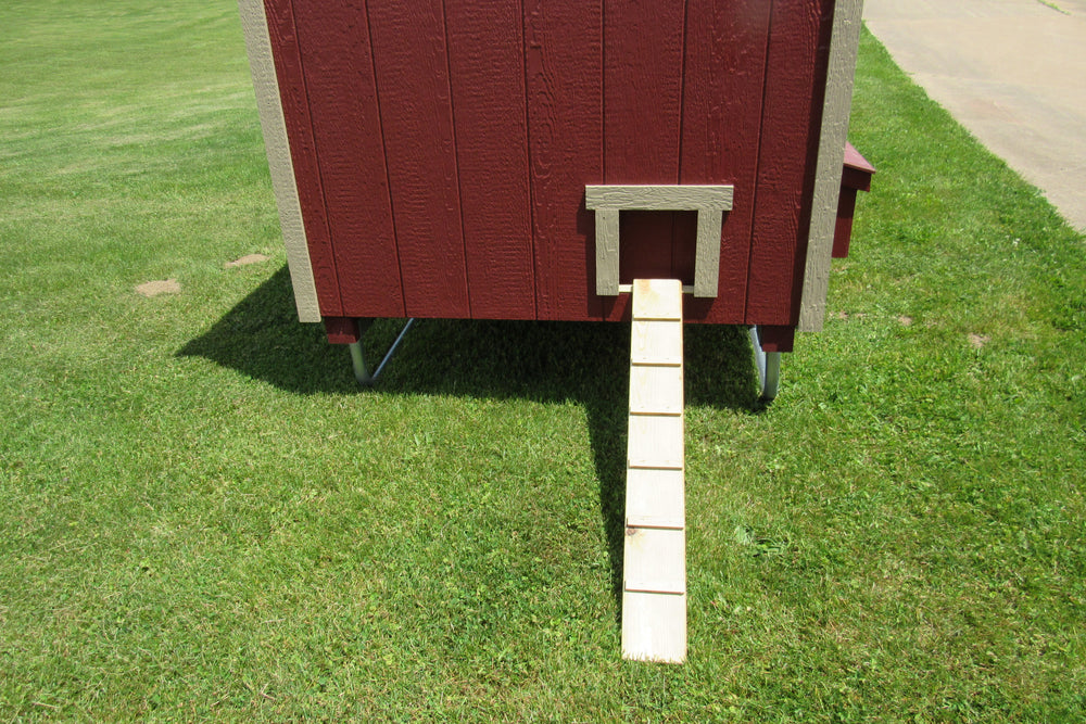 EZ-FIT Chicken Coop Kit 5' x 8' for 18–22 Chickens with Roost Ramp and Egg Box New