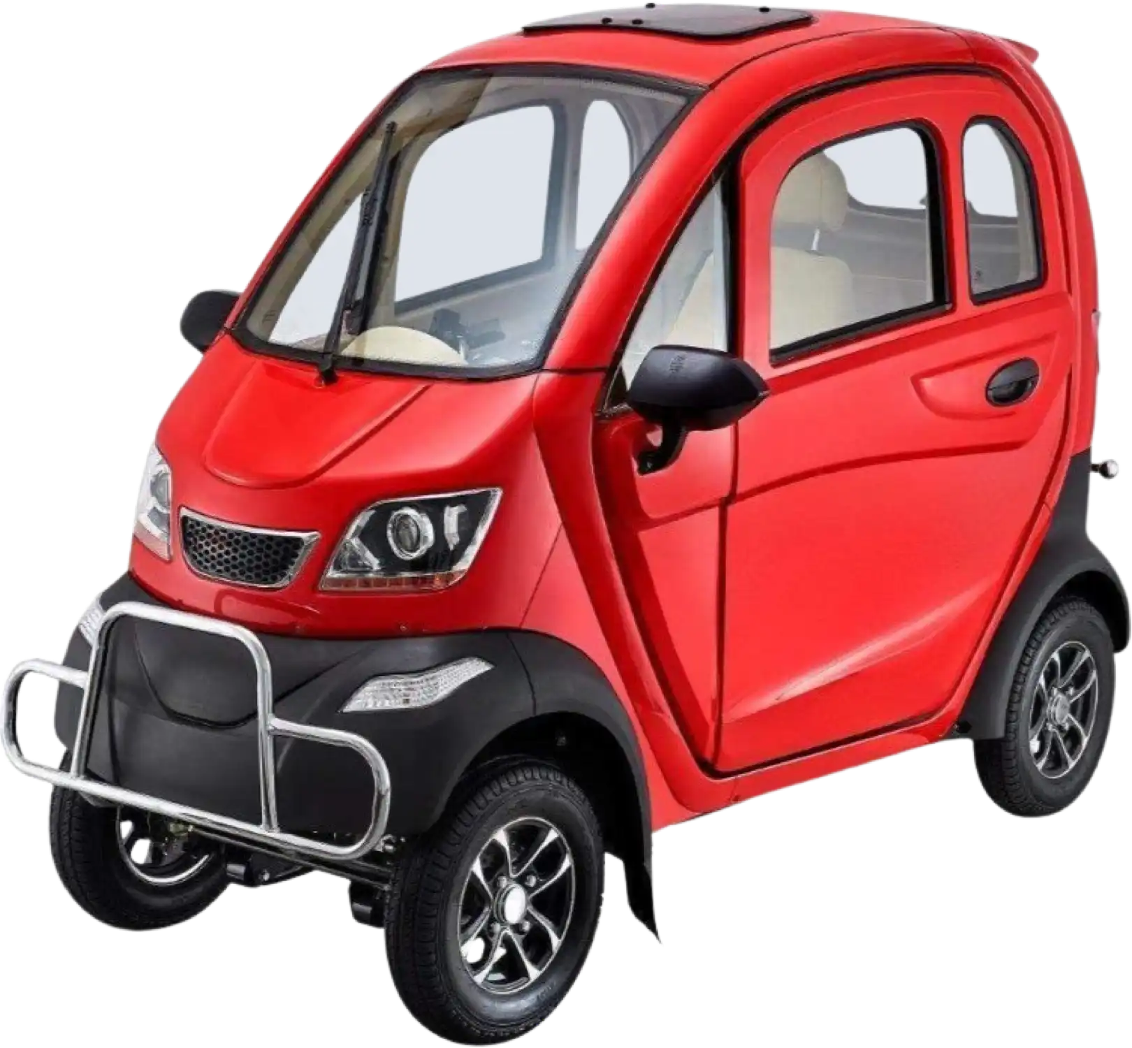 Green Transporter Q Runner Electric Mobility Scooter 18 MPH 4-Wheel 60V 45AH 1000W New