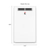 Eccotemp 6.8GB-NG Builder Series Tankless Water Heater Natural Gas 6.8 GPM Outdoor Open Box
