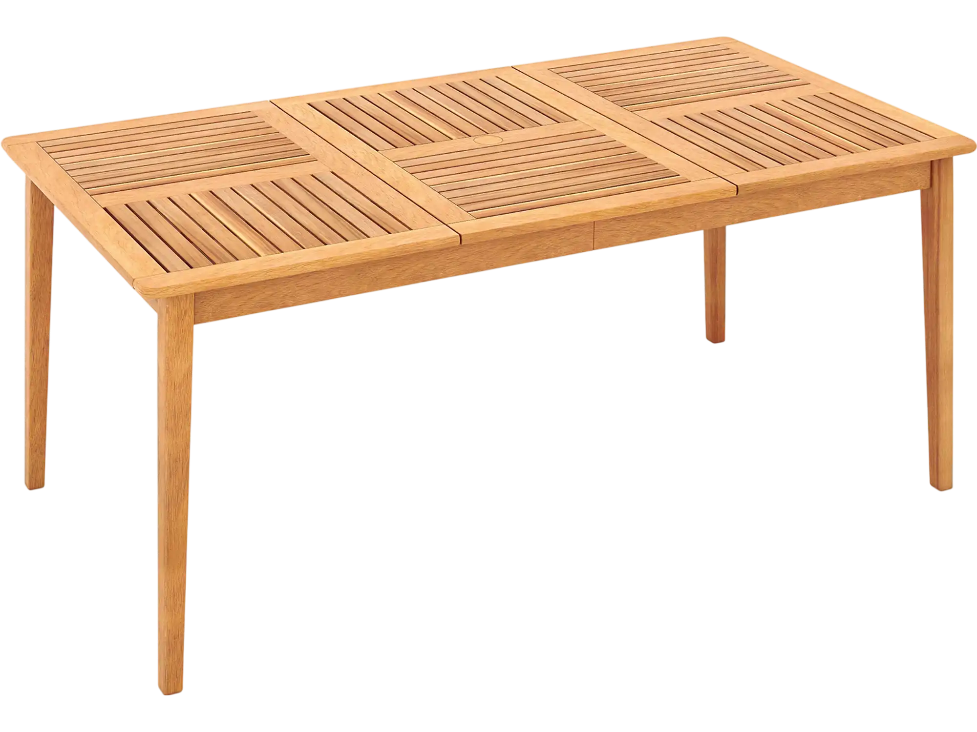Costway 6-Person Outdoor Acacia Wood Rectangular Patio Dining Table 36915247 New