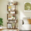 6-Tier Bookcase with Anti-Tipping Kit-Walnut - Gallery View 1 of 10