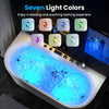 Seven light colors LED mood lighting for bathtub
