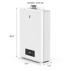 Eccotemp 6.5GB-ING Builder Grade 6.5 GPM Indoor Natural Gas Tankless Water Heater Manufacturer RFB