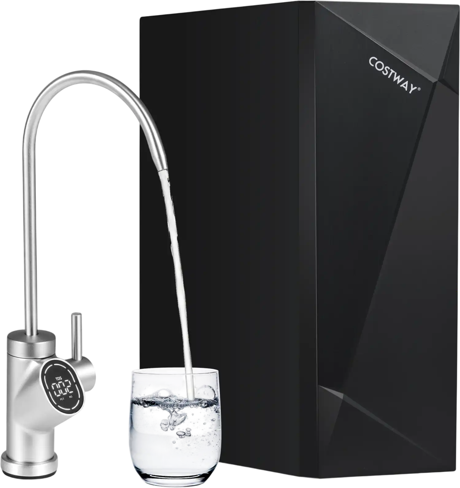 Costway Alkaline PH+ Reverse Osmosis Water Filter 800/600 GPD AW-RB20 87957581 New