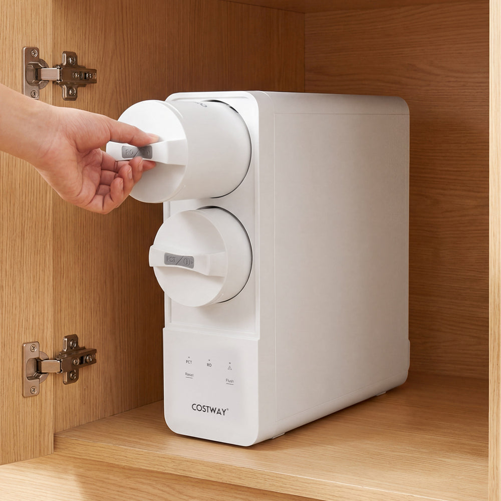 Twist-in cartridge for 600 GPD replacement RO filter, compatible with AW-RB20/AW-RB05 under-sink systems.