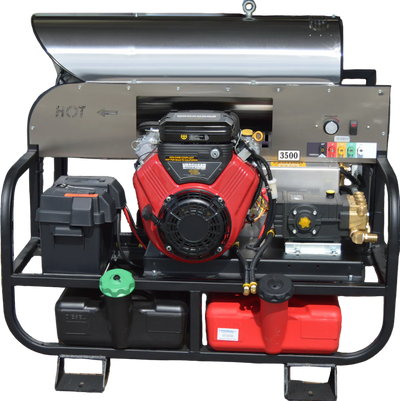 Pressure Pro Super Skid Pressure Washer 12V 3500 PSI 5.5 GPM Vanguard 18 HP Engine New