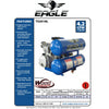 Eagle TS2018L Portable Air Compressor 125 PSI 4.2 Gal. Twin Stack 2 HP 110V New