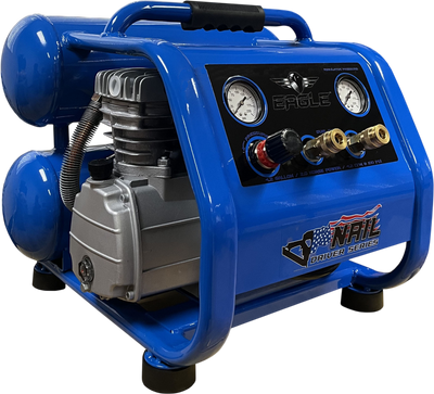 Eagle TS2018L+ Air Compressor Hand Carry Frame 125 PSI 4.2 Gal. 4.2 CFM 2 HP Electric 120V New