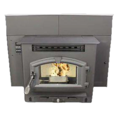 US Stove 6041i Multi-Fuel Fireplace Pellet Insert Stove 2,000 sq. ft. 60 lb. With Blower New