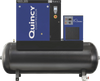 Quincy Compressor QGS 20 S Rotary Screw Air Compressor, Tank Mounted, w/ Dryer, 230V 3-Phase, 20 HP, 132 Gallon, 60.8 CFM New