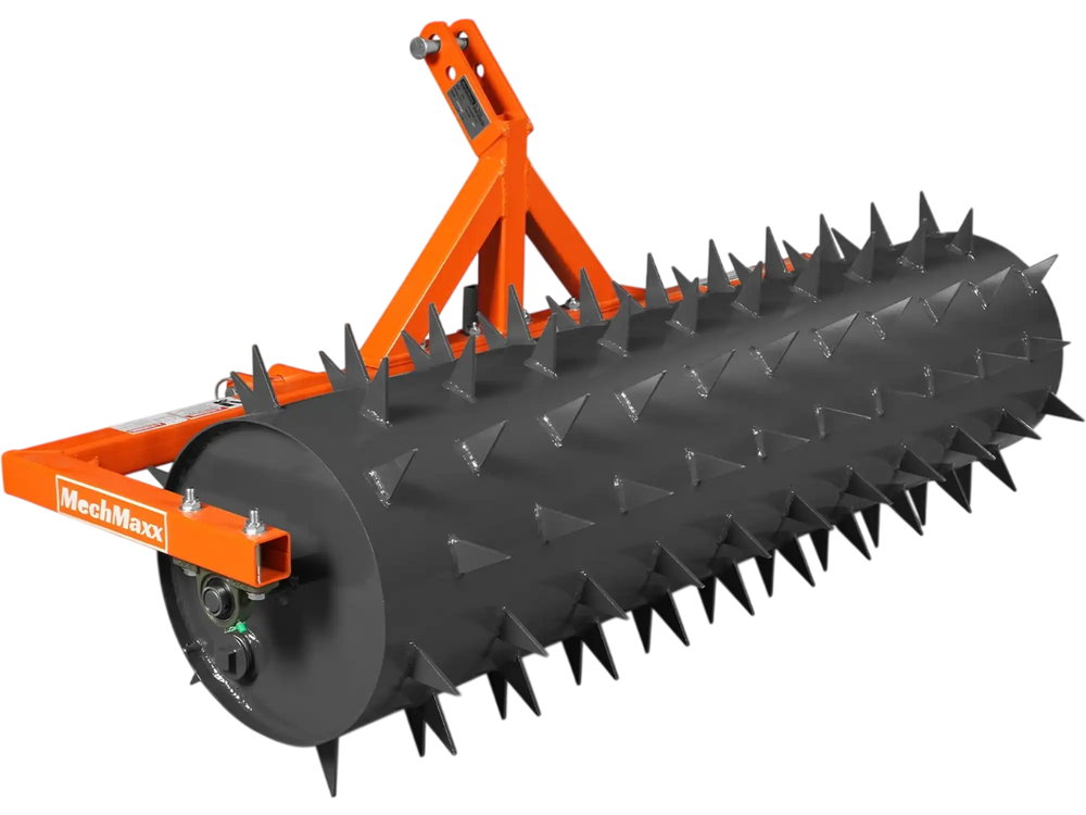 60" Drum Spike Aerator Cat. 1 3-Point Hitch Tractor Attachment, DSA60