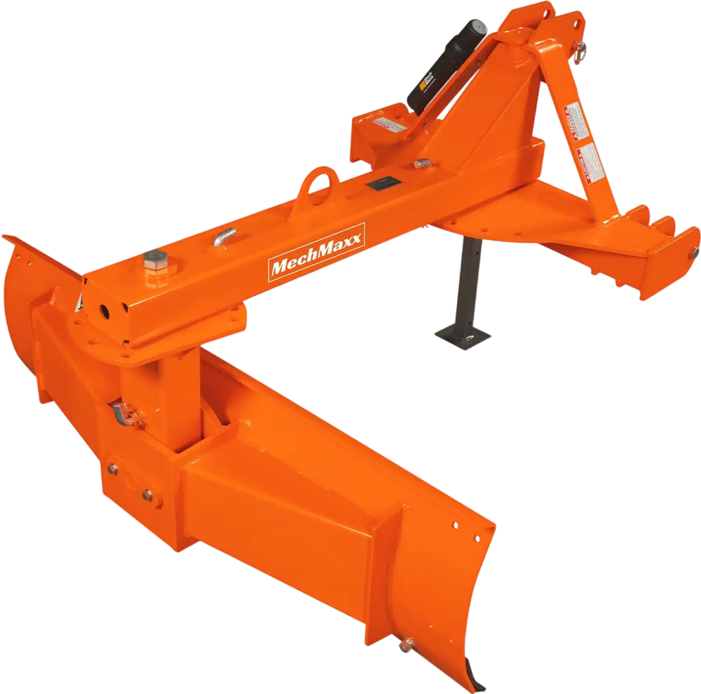 60" Heavy Duty 6-Way Rear Blade 3 Point Hitch Tractor Attachment,  RB60SE