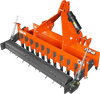 60" Heavy Duty Soil Pulverizer,  Single Spiked Roller,  21 Shanks,  Category 1 and 2,  3 Point Hitch Tractor Attachment,  TSP60