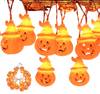 Yescom String Light 10Ft Orange Pumpkin 20 LEDs New