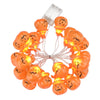 Yescom String Light 10Ft Orange Pumpkin 20 LEDs New