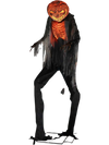 Yescom Halloween Pumpkin Scarecrow Motion & Touch Activated 7ft New