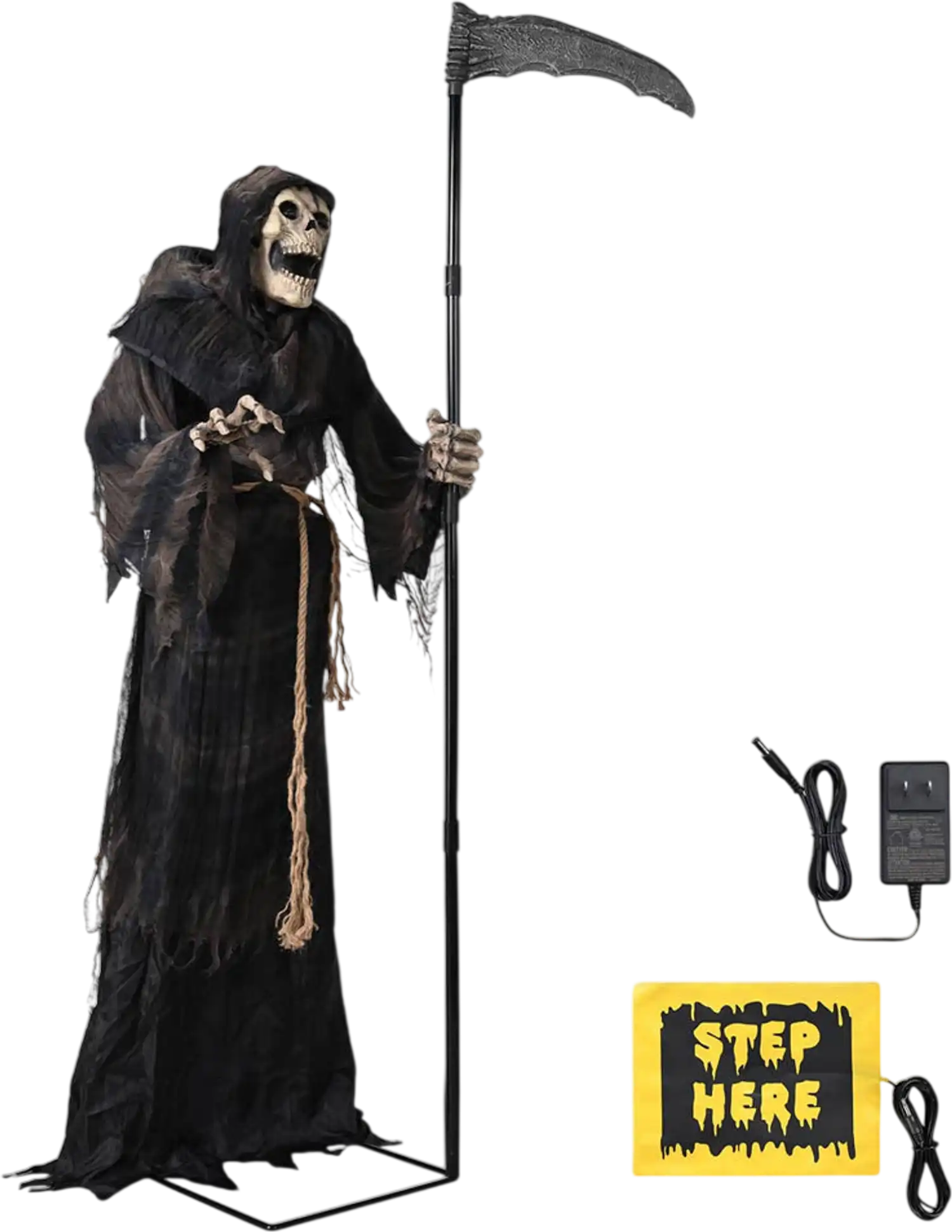 Yescom Grim Reaper Halloween Decoration 6ft New