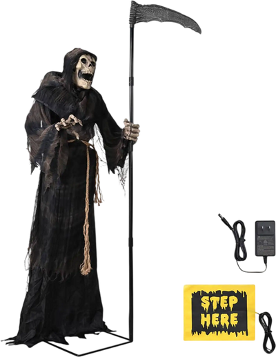Yescom Grim Reaper Halloween Decoration 6ft New