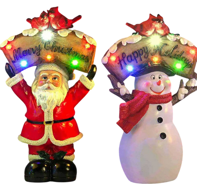 Yescom Pre-lit Christmas Figurine 12