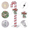 Yescom LED Candy Cane Lawn Outdoor Decoration 8ft New
