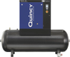 Quincy Compressor QGS-15 Rotary Screw Air Compressor Tank Mounted, 3-Phase, 15 HP, 54.9 CFM at 125 PSI, 132 Gallon New