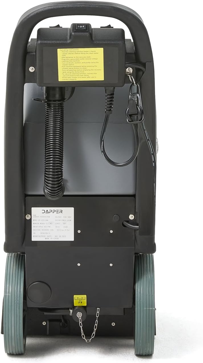 Dapper Supply Commercial Carpet Cleaner Extractor 10 Gal. Tank 18" Cleaning Path New