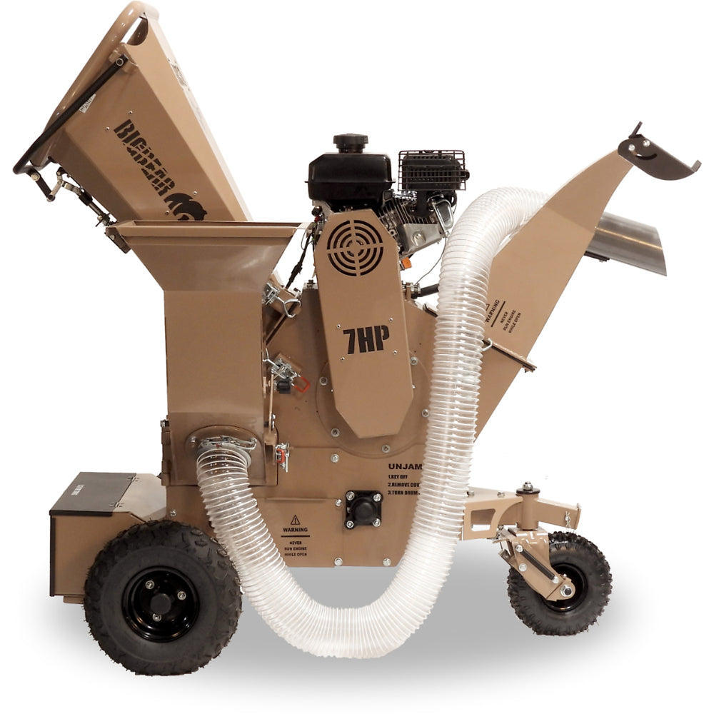 BigBear Power BBC31 Tornadic Chipper Shredder Vacuum 3 in. 7 HP Full Tree Self-Feeding New