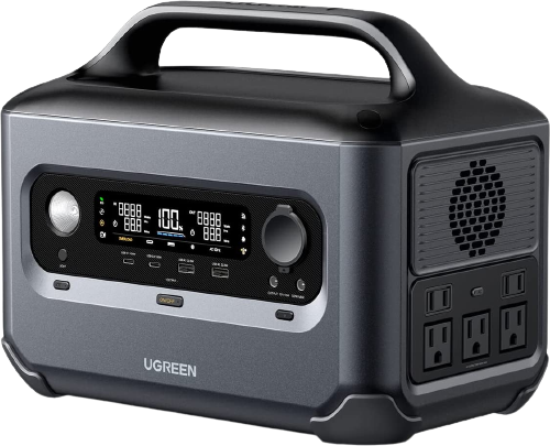 UGREEN GS600 PowerRoam Portable Power Station 600W 680Wh New