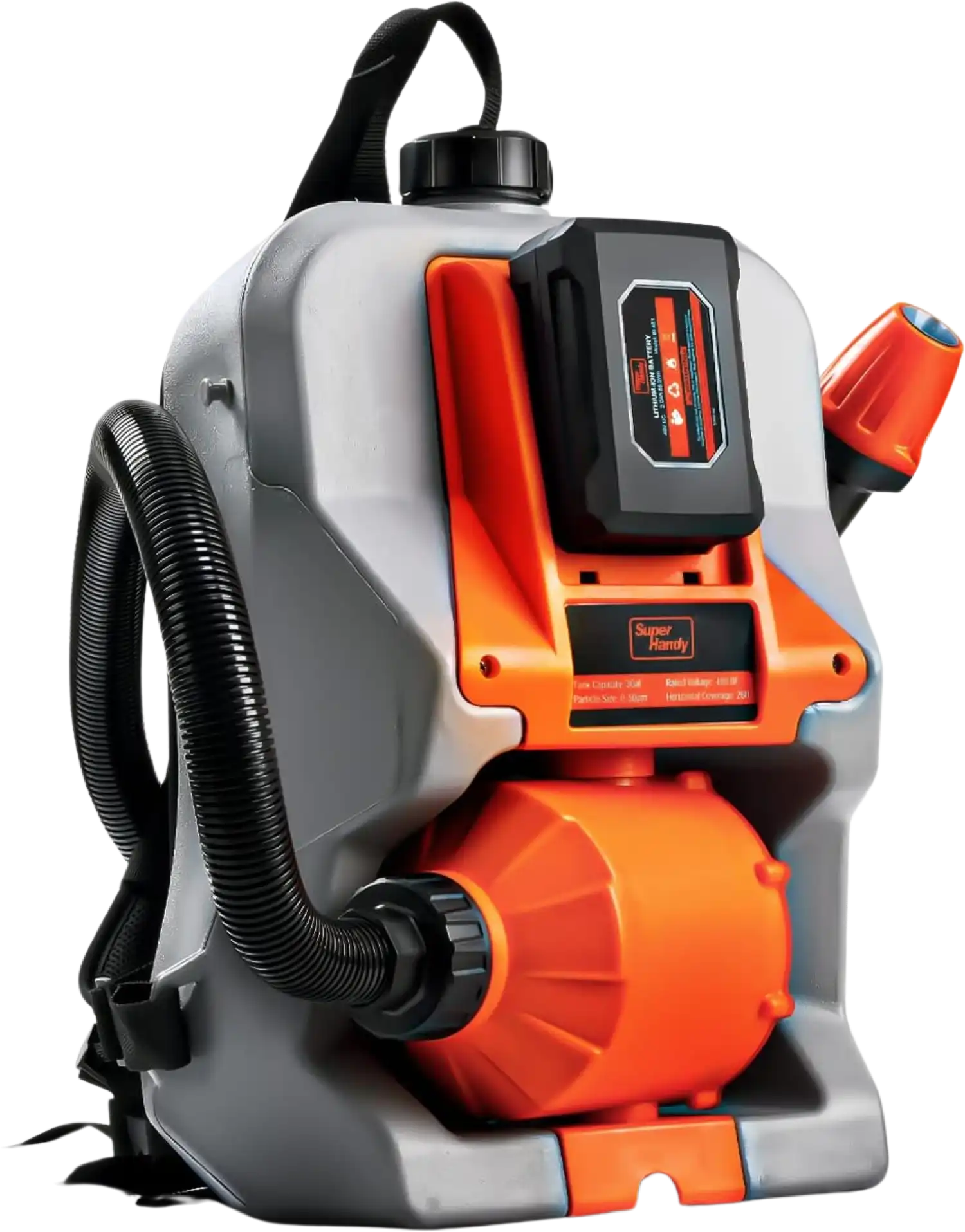 Super Handy GUO082 Electric Backpack ULV Fogger 48V 2Ah Battery 2.6 Gal New