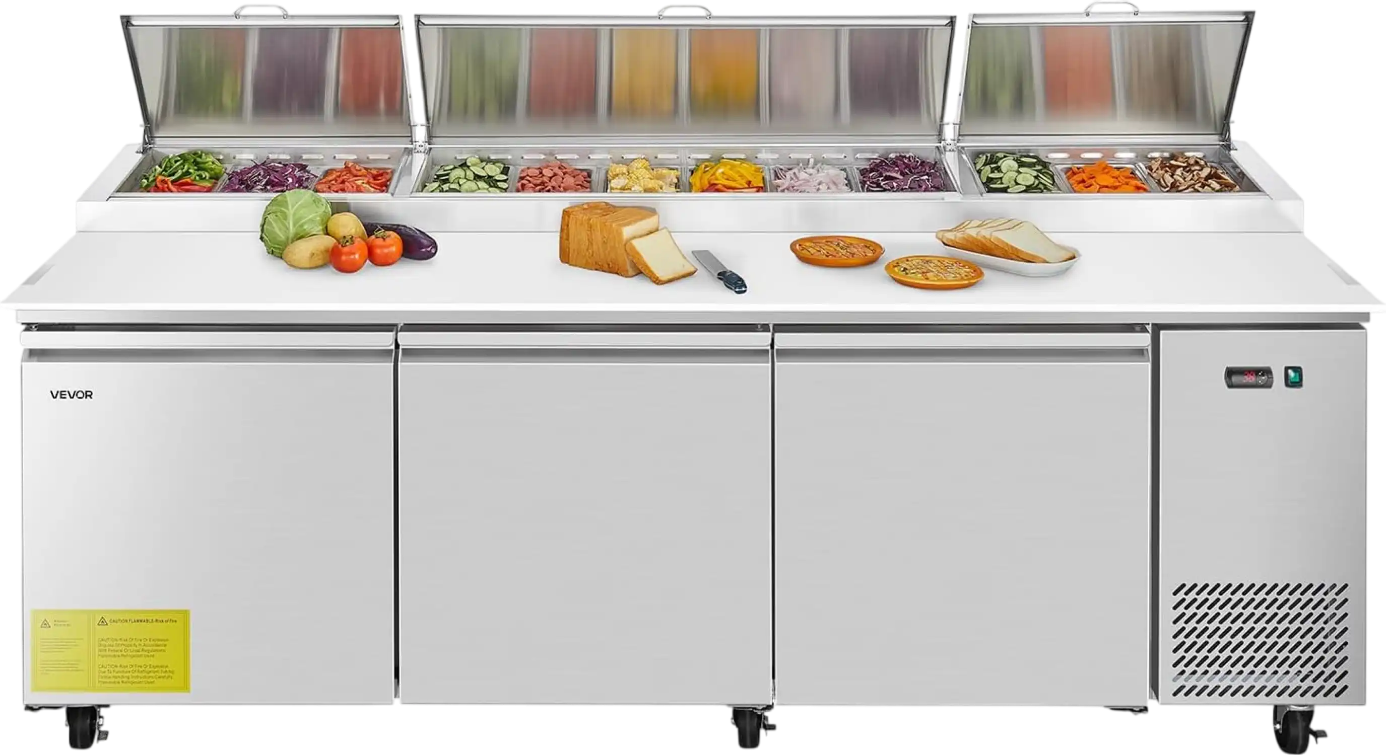 Vevor Refrigerator Prep Table 20