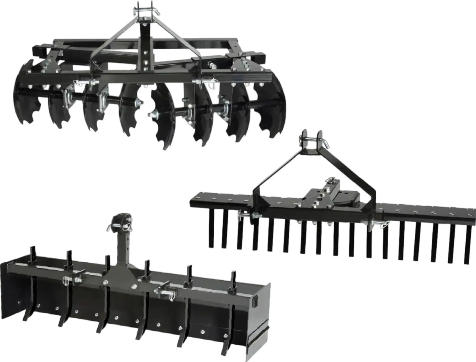 MotoAlliance Agricultural Kit 3-Piece System for Cat-0 Tractors New