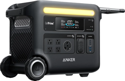 Anker SOLIX F2600 Power Station 2560Wh 2400W Manufacturer RFB