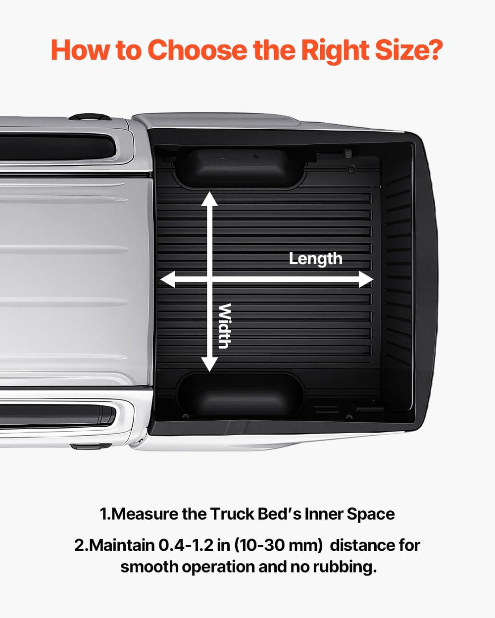 Vevor Truck Bed Organizer 78" x 48" Slide-Out Tray 1,000 lb. Capacity New