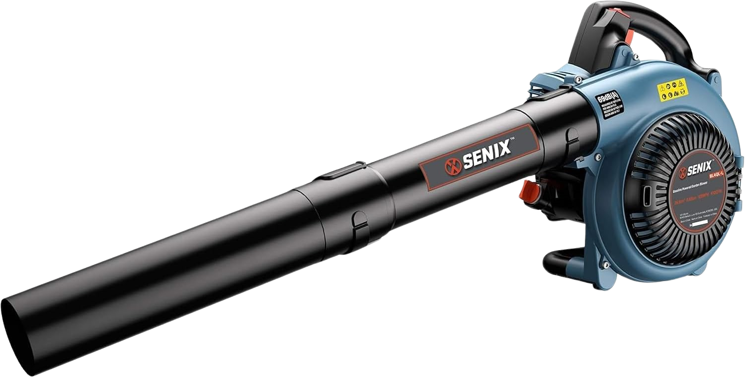 Senix BL4QL-L Handheld Leaf Blower 26.5cc 4-Cycle Gas Powered 410 CFM/125 MPH New