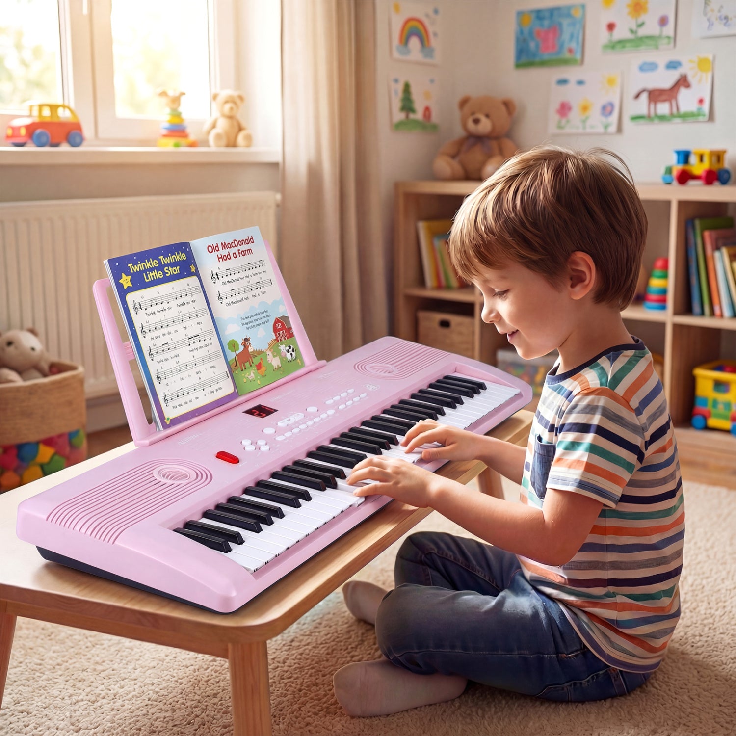 Costway 61-Key Portable Digital Keyboard Piano Beginner