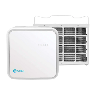 Rollibot Rollicool P800 10000 BTU Smart Alexa Enabled Lightweight Portable Mini Split Air Conditioner with Dehumidifier and Fan New