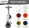 Dapper Supply Floor Buffer 13" Multi-Purpose Machine with Scouring Pads New