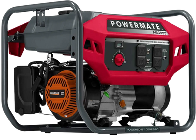 Generac/Powermate PM3800 3000W/3800W Gas Generator New