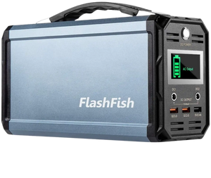【未使用保管品】FlashFish G300 ポータブル電源 Flashfish 300W Portable Power Station 60000mah Solar