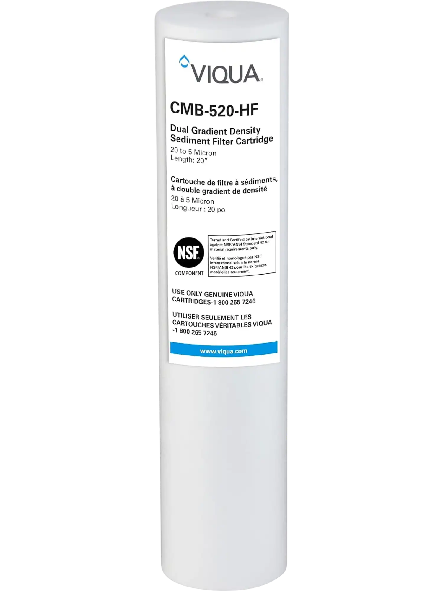 Viqua CMB-520-HF Sediment Filter Cartridge New
