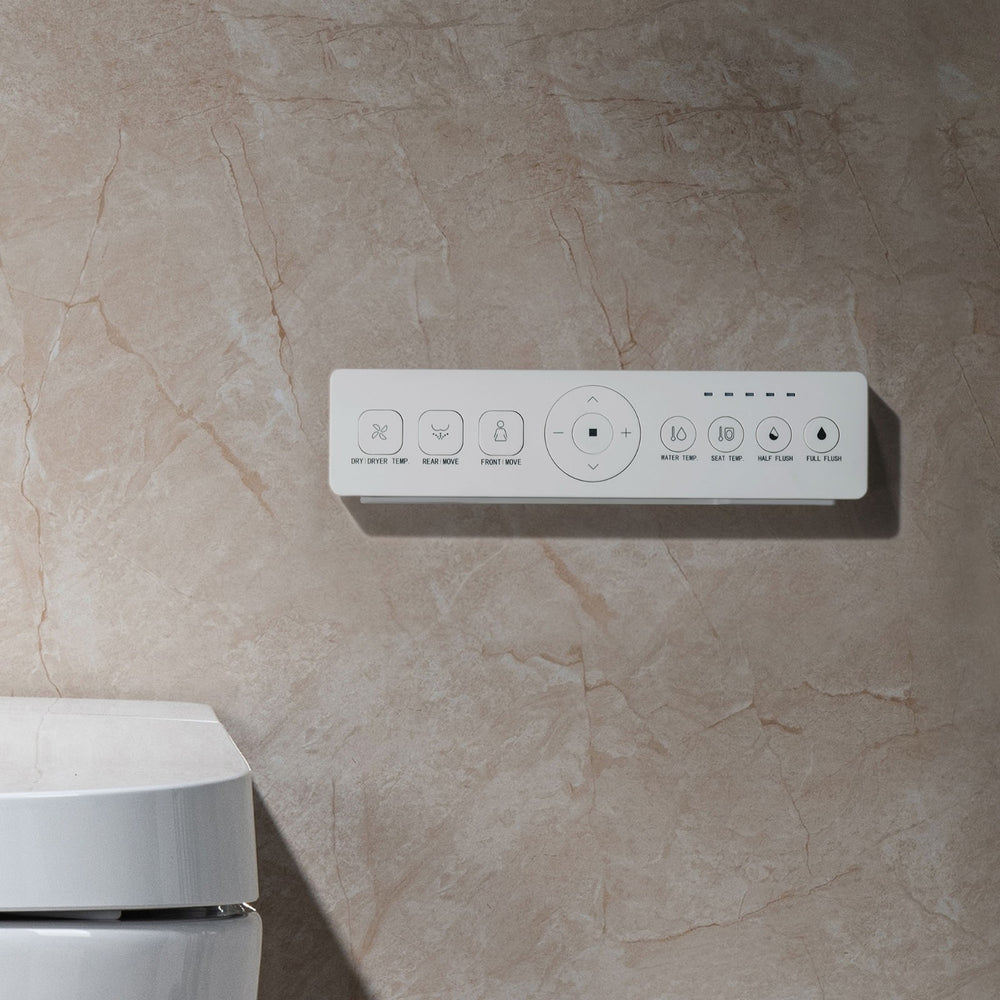 WOODBRIDGE Intelligent Toilet Dual Flush 0.8/1.6 GPF Wall Hung with Bidet Function Concealed Tank New