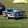 Stirling Kit Trailer 4 x 6 ft. 735 lb. Capacity with Side Rails and Plank Floor New