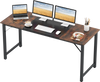 63 Inch Modern Splice Computer Desk with Heavy Duty Steel Frame