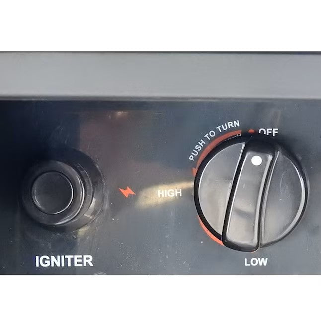 AZ Fire Pit Rectangular Bar Height Tile Top with Wind Screen Propane 50,000 BTU New