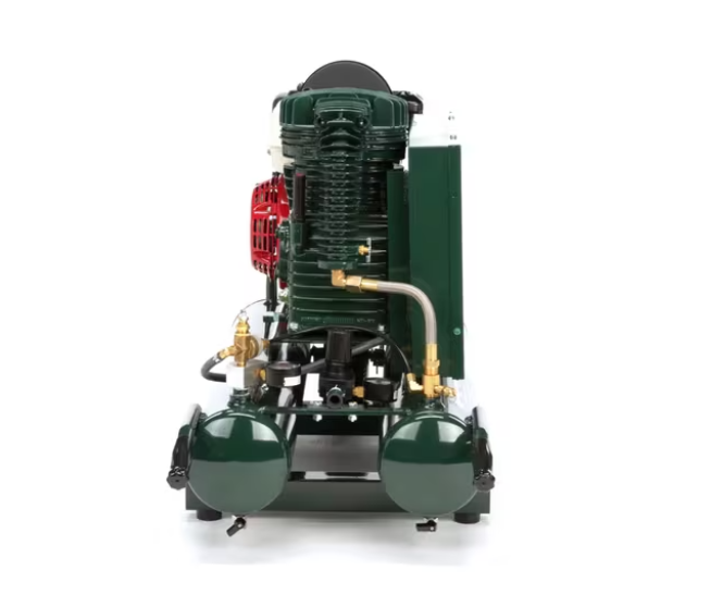 Rolair 6590HK18 Air Compressor Wheelbarrow 9 gal. Gas 6.5 HP Honda GX200 Engine Single Stage Pump Manufacturer RFB