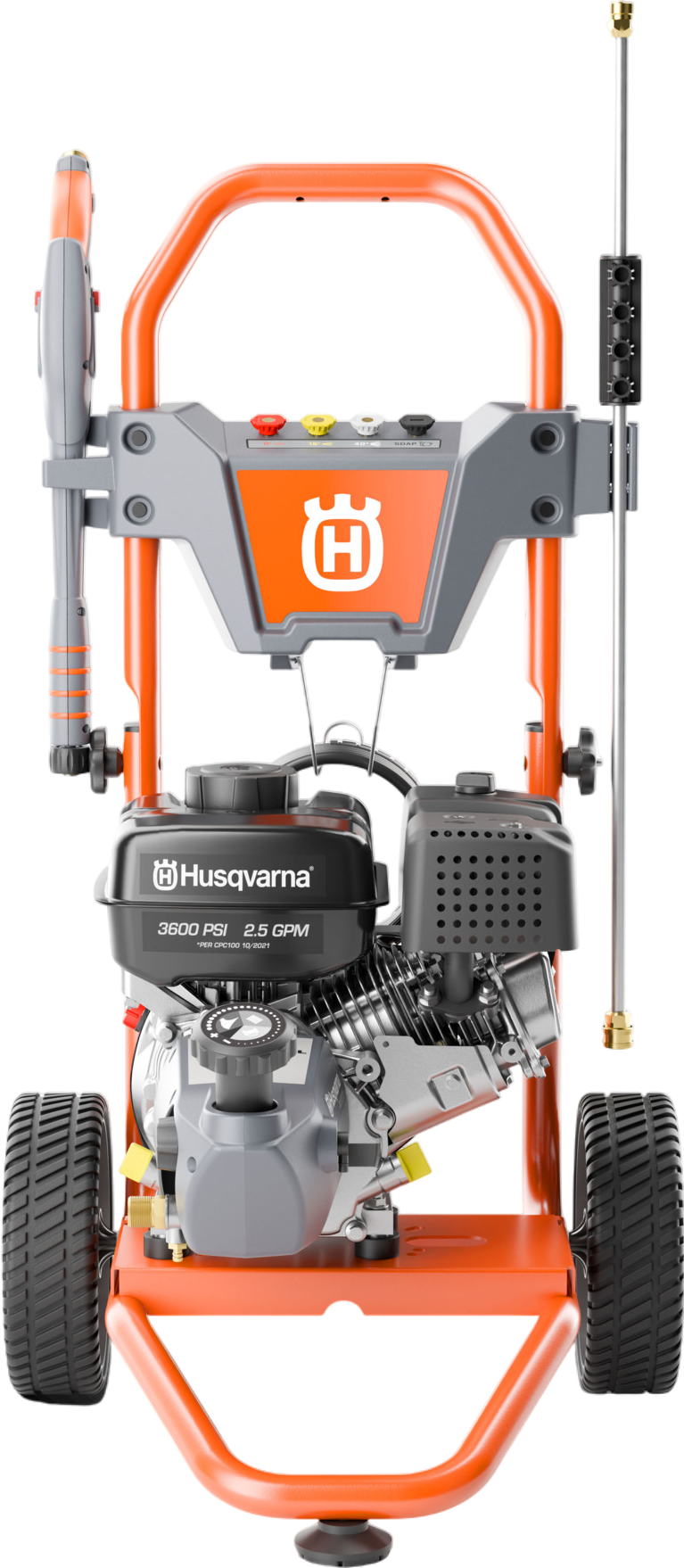 Husqvarna 022015 Gas Pressure Washer Control Touch 3600 PSI 2.5 GPM Briggs & Stratton CR950 New