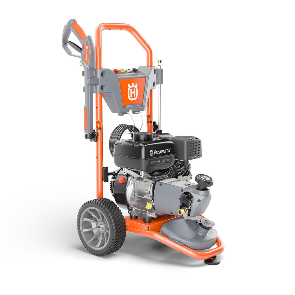 Husqvarna 022013 Gas Pressure Washer with Control Touch 3200 PSI Brigg ...